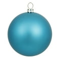 thumbnail image 1 of Vickerman 12" Turquoise Matte Ball Ornament, 1 of 2