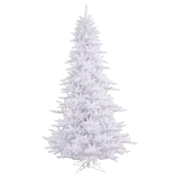 Vickerman 12' White Fir Tree Artificial Christmas Tree, Unlit