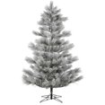 thumbnail image 1 of Vickerman 562802-12' x 74" Flocked Alder Long Needle Pine Christmas Tree (G186590), 1 of 1