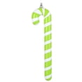 thumbnail image 1 of Vickerman MT251673W 12 in. Lime Enamel Candy Cane Ornament - 2 per Bag, 1 of 1
