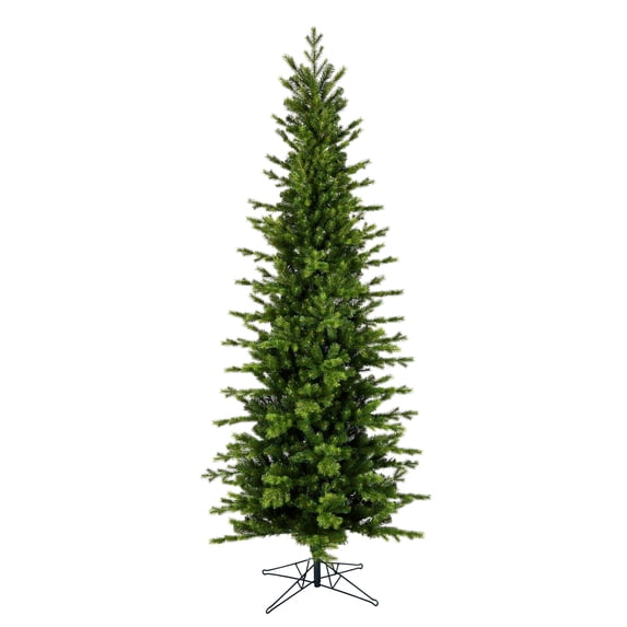 Vickerman 12' x 54" Moutauk Pine Artificial Christmas Pencil Tree, Unlit