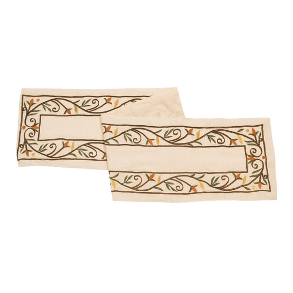 Vickerman 12" x 60" Harvest Border Table Runner