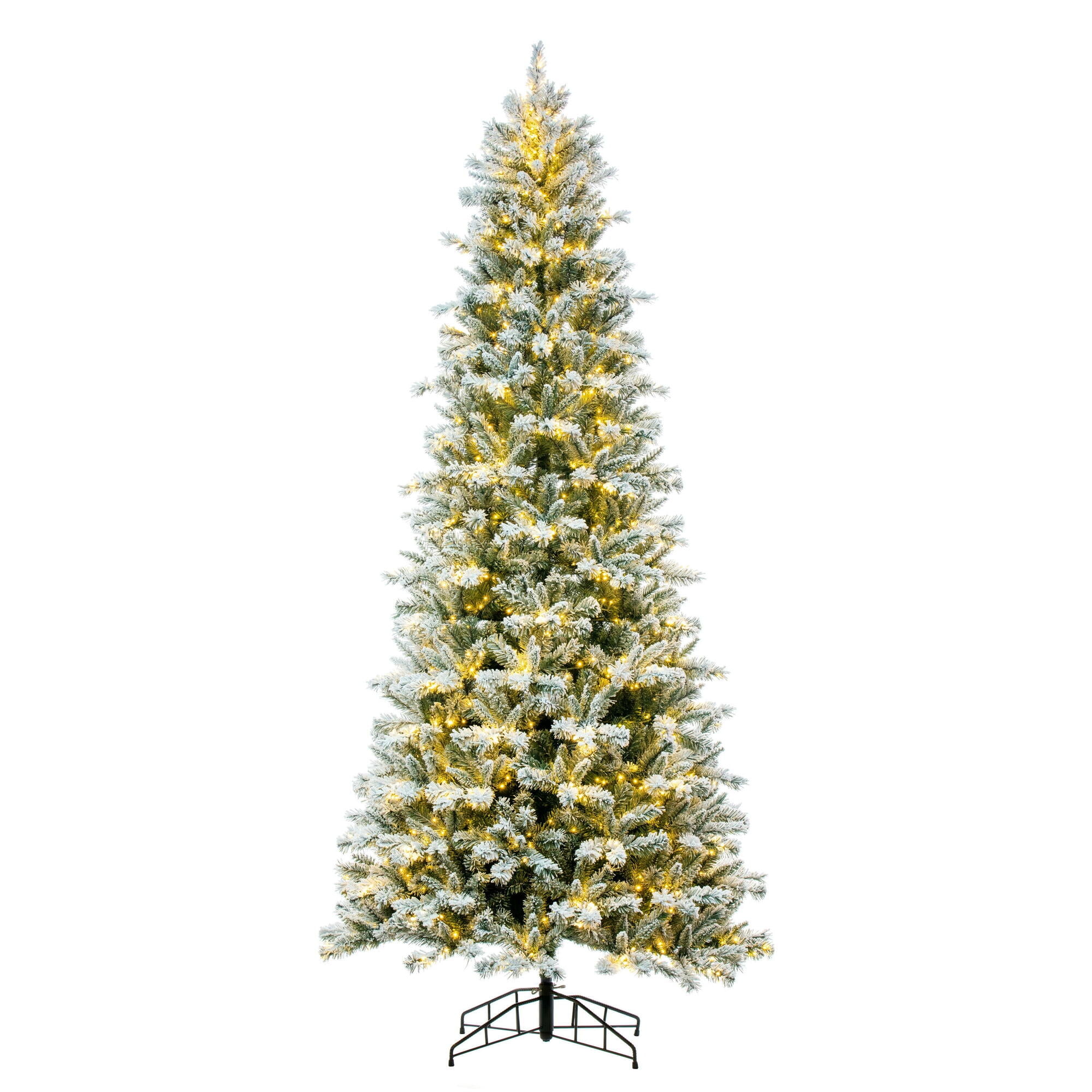 Vickerman 12' x 64" Frosted Glacier Pine Artificial PreLit Christmas