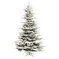 thumbnail image 1 of Vickerman 107591 - 12' x 75" Flocked Sierra Fir Tree Christmas Tree (A861890), 1 of 1