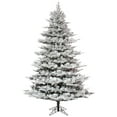 thumbnail image 1 of Vickerman 12' x 84"  Flocked Kiana Artificial Christmas Tree, Unlit, 1 of 2