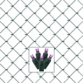 thumbnail image 1 of Vickerman 120 Purple Wide Angle LED Christmas Net Light Set, Green Wire, 1 of 2