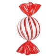 thumbnail image 1 of Vickerman MT252603W 13 in. Red Enamel Swirl Candy Ornament, 1 of 1