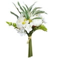 thumbnail image 1 of Vickerman 14'' Artificial White Peony Bouquet, Pack of 2, 1 of 8