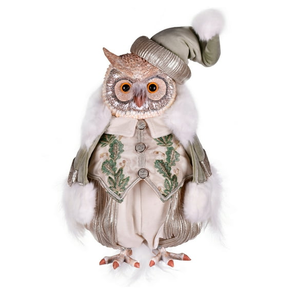 Vickerman 14" Jewel-Tide Greetings Collection Owl Doll