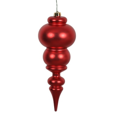 Vickerman 14 in. Matte Finial Ornament