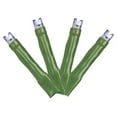 thumbnail image 1 of Vickerman 144 Cool White LED Cluster Light Set, 24' Christmas Light Set, Green Wire, 1 of 3