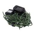 thumbnail image 1 of Vickerman 144 Warm White LED 2 Function Spider Light Set, 24' Christmas Light Set, Green Wire, 1 of 3