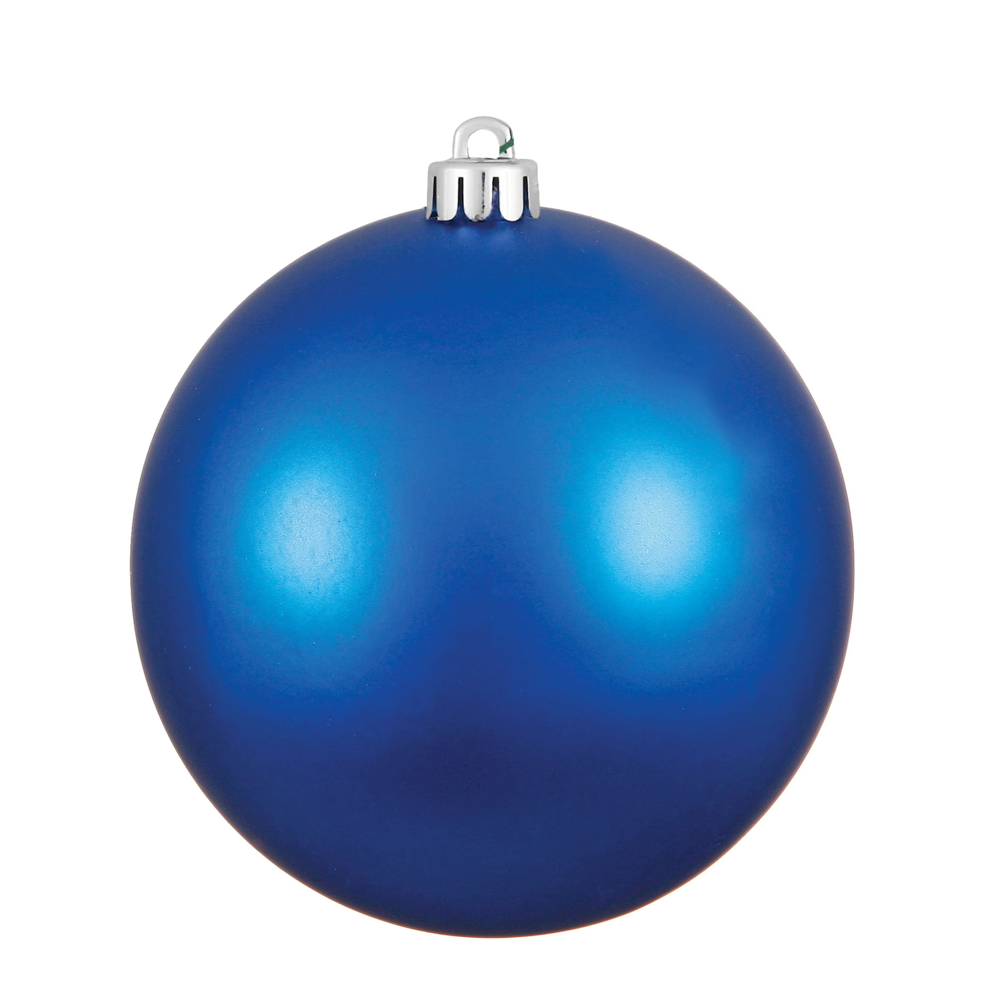 Vickerman 15.75" Blue Matte Ball Ornament