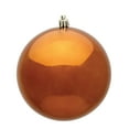 thumbnail image 1 of Vickerman 15.75" Copper Shiny Ball Ornament, 1 of 2