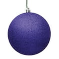 thumbnail image 1 of Vickerman 15.75" Purple Glitter Ball Ornament, 1 of 2