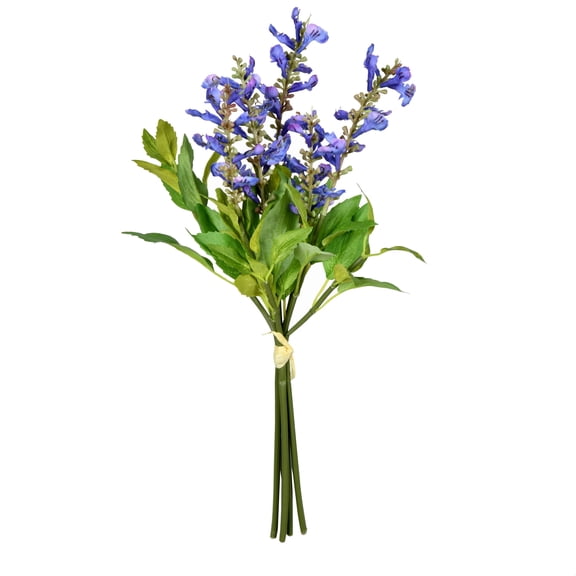 Vickerman 15'' Artificial Purple Sage Bundle, Pack of 2