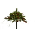 thumbnail image 1 of Vickerman 16" Mixed Berry and Cone Artificial Christmas Urn Filler with 50 Warm White LED Lights, 1 of 1