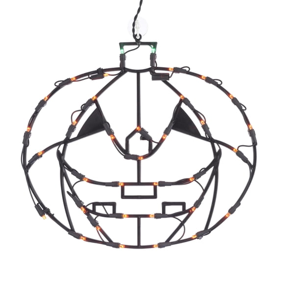 Vickerman 16" Pumpkin Wire Silhouette with 35 LED Lights