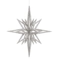 thumbnail image 1 of Vickerman 16" Silver Iridescent Star Christmas Ornament, 1 of 2