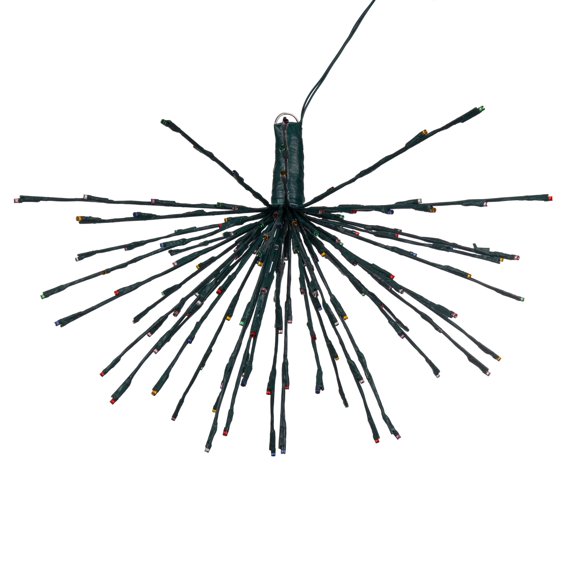 Vickerman 160Lt x 24" Green Starburst Multi-Colored 5mm LED Lights.
