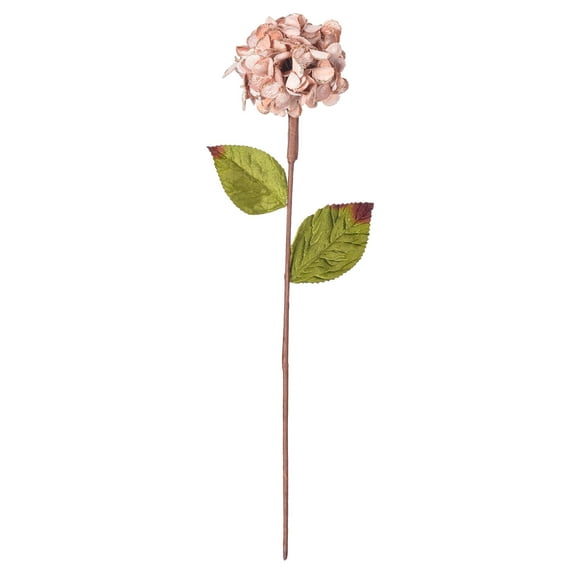 Vickerman 17" Artificial Rose Gold Hydrangea Christmas Spray, 3 per bag