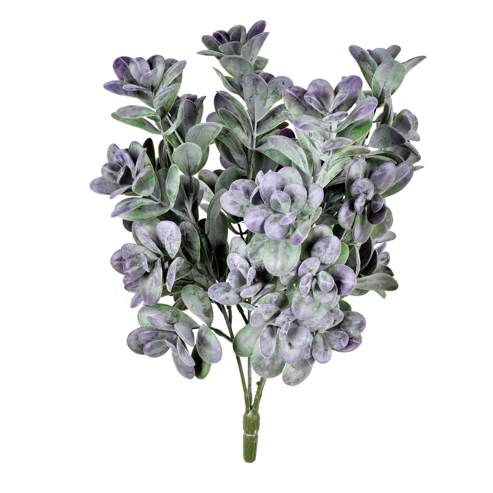Vickerman Everyday Artificial Lavender Bush 20 Inch - Faux Greenery Decor  with White Flower Accent- Floral Arrangements Decoration- 3 Pieces Per Pack