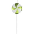 thumbnail image 1 of Vickerman 17" Lime-Green-White Candy Lollipop Christmas Ornament, 1 of 2