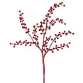thumbnail image 1 of Vickerman 17" Red Berry Artificial Christmas Spray. Includes 6 sprays per pack., 1 of 2