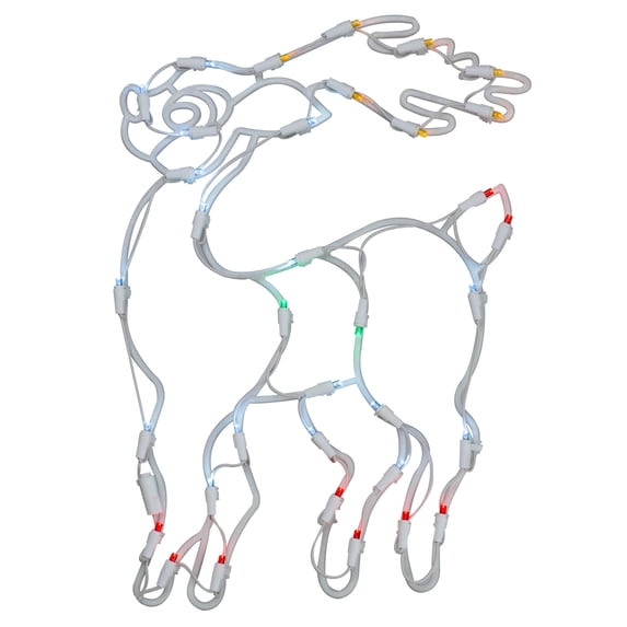 Vickerman 17" Reindeer Wire Silhouette with 35 LED Lights