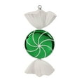 thumbnail image 1 of Vickerman 18.5" Green-White Swirl Candy Christmas Ornament, 1 of 7