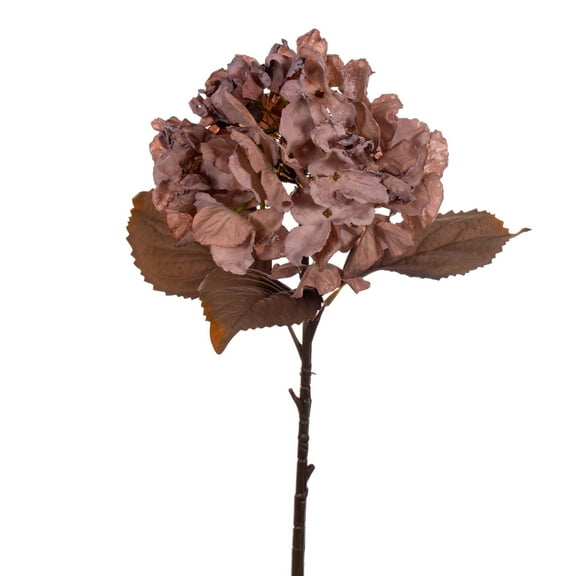Vickerman 18.5" Light Mauve Artificial Dried Hydrangea Spray, 2 per Bag.