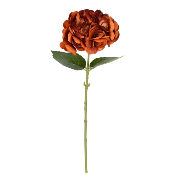 Vickerman 18" Artificial Coffee Hydrangea Spray. There are 4 pieces per pack.