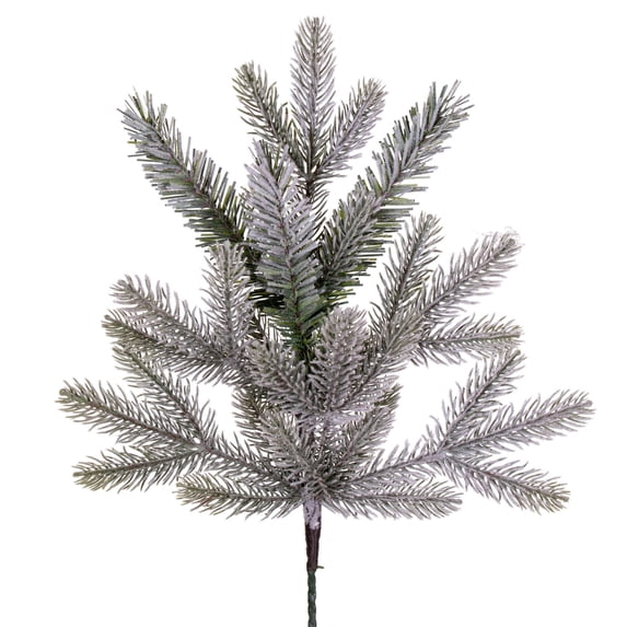 Vickerman 18" Frosted Douglas Fir Artificial Spray, 6 per Pack