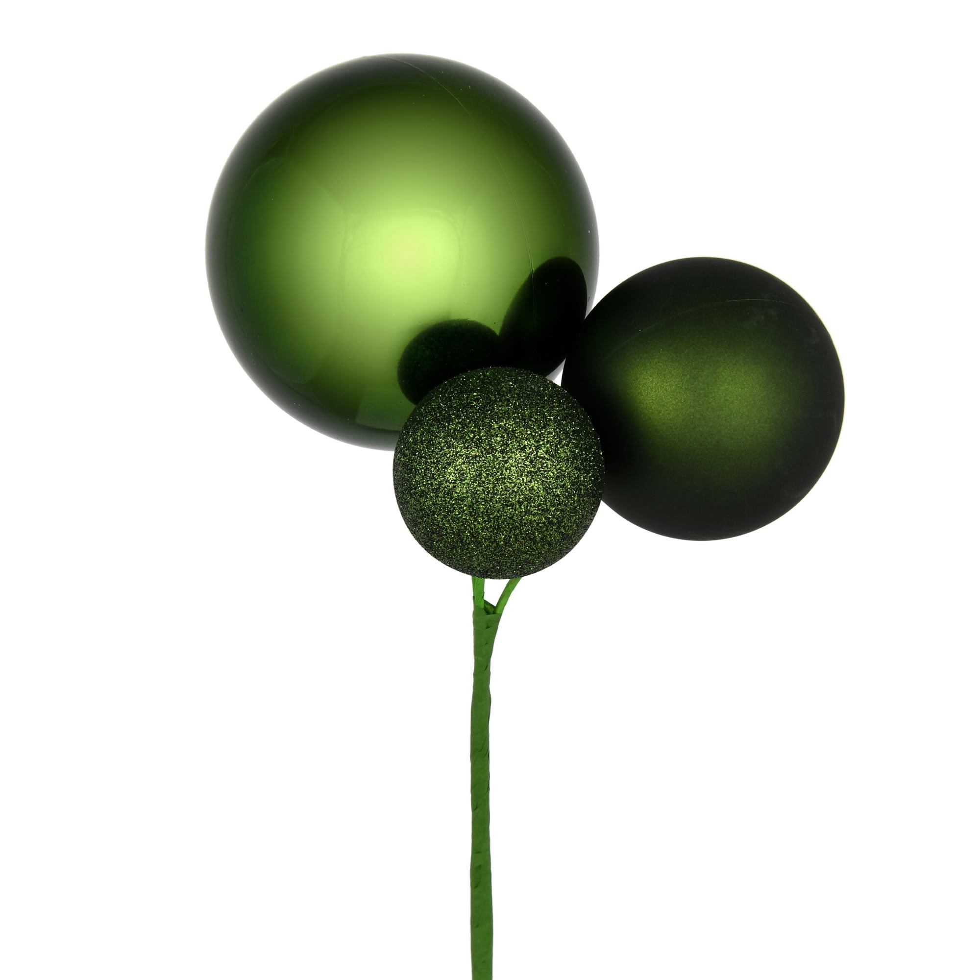 Vickerman Unisex 18 inch Moss Green Orn Pick 3/Bg
