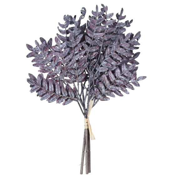 Vickerman 18" Purple Artificial Acacia Bundle, 2 per bag.