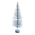 thumbnail image 1 of Vickerman 18" flocked Village Artificial Christmas tree, Set of 2, 1 of 3