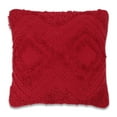 thumbnail image 1 of Vickerman 18" x 18" Red Diamond Cotton Pillow, 1 of 2