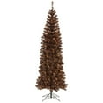 thumbnail image 1 of Vickerman 18744 - 5.5' x 22" Mocha Pencil 250 Clear Lights Christmas Tree (B103956), 1 of 3