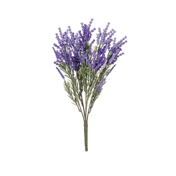 Vickerman 19" Purple Artificial Lavender Bush, 2 per bag.