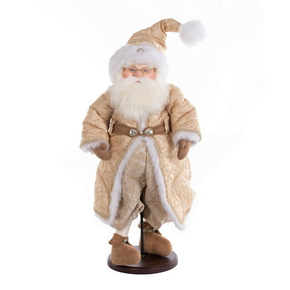 Vickerman 19" Rejoice Collection Santa Doll with Stand