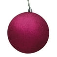 thumbnail image 1 of Vickerman 2.4" Fuchsia Glitter Ball Ornament, 24 per Bag, 1 of 2