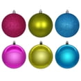 thumbnail image 1 of Vickerman 2.4" Fuchsia, Lime, and Turquoise Ornament Assortment, 18 per box., 1 of 7