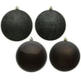 thumbnail image 1 of Vickerman 2.4" Gunmetal 4-Finish Ball Ornament Assortment, 24 per Box, 1 of 1