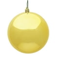 thumbnail image 1 of Vickerman 2.4" Honey Gold Shiny Ball Ornament, 60 per Box, 1 of 1