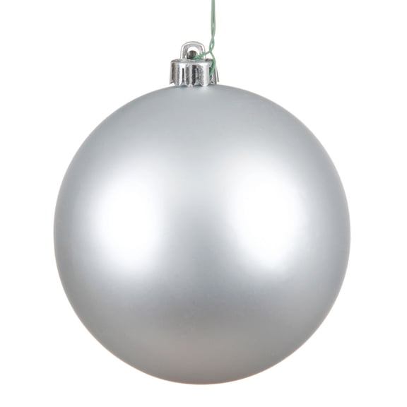 Vickerman 2.4" Silver Matte Ball Ornament, 24 per Bag