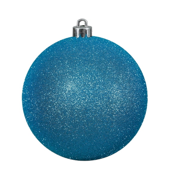 Vickerman 2.4" Turquoise Glitter Ball Ornament, 24 per Bag