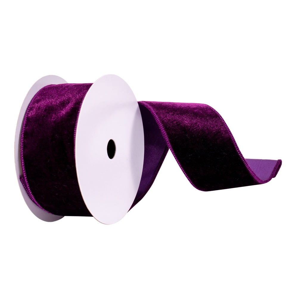 6/10/15/20/25/38mm Purple Velvet Ribbon Handmade Wedding Party Decoration  Ribbon For Gift