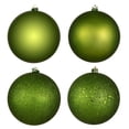 thumbnail image 1 of Vickerman 2.75" Juniper Green 4-Finish Ball Ornament Assortment, 20 per Box, 1 of 3