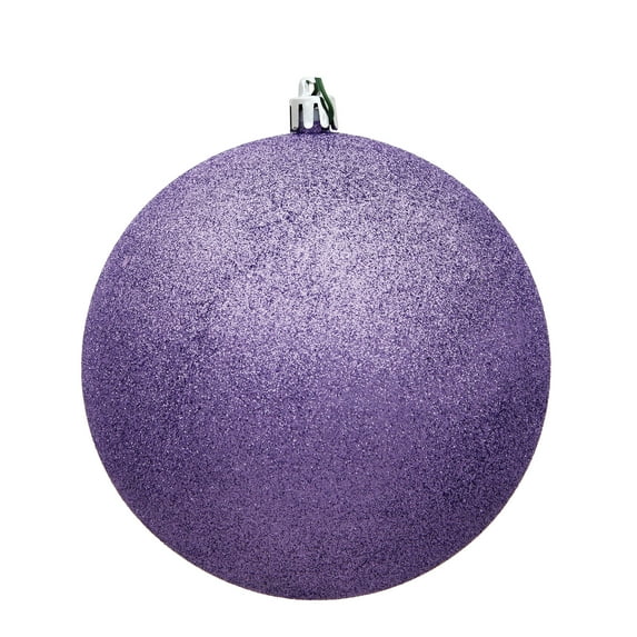 Vickerman 2.75" Lavender Glitter Ball Ornament, 12 per Bag