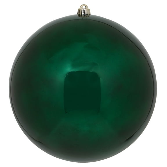 Vickerman 2.75" Midnight Green Shiny Ball Ornament, 12 per Bag
